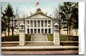 Vtg Augusta Maine ME State Capitol 1910s View Old Antique Postcard - Picture 1 of 2