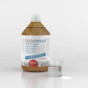 Coloimed plata coloidal 25ppm - "Silverwater Absolute" Ag 99,99% - 500 ml - Imagen 1 de 7