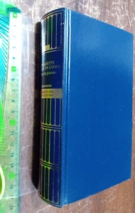 LIBRO: GIUSEPPE UNGARETTI VITA D'UN UOMO I MERIDIANI 1969 - Imagen 1 de 4