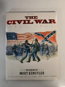 The Civil War 1861-1865 The Paintings of Mort Kunstler 12 Fine Art Programs - Picture 1 of 3