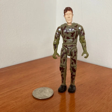 MSC 4 INCH Loose Figure New Ray wildlife hunter set rURAL King camo man 1:18 H2 Cover