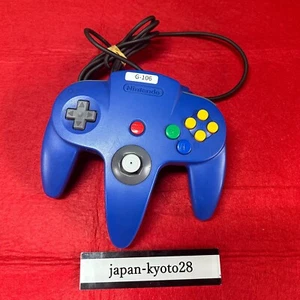 Official Nintendo 64 Controller Blue N64 NUS-005 JAPAN jp - Picture 1 of 4