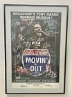 Movin' Out Broadway Poster - Billy Joel/Twyla Tharp - Frames And Cast Signed