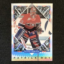 1993-94 Donruss Elite Series Patrick ROY 03586/10000. Montreal Canadians.HOF