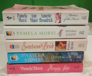 1st Edition Marrying Stone by Pamela Morsi Plus Doing Good / Sweetwood Drive +2 - Imagen 1 de 19