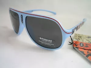 DISNEY SUNGLASSES BY POLAROID OFFICIAL MICKEY MOUSE D0213B BLUE BNWT GENUINE - Picture 1 of 7