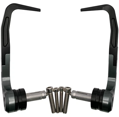 Silver brake clutch lever guards for Aprilia RSV4 Factory 2009 2010 2011 2012-17 - Image 1 of 4