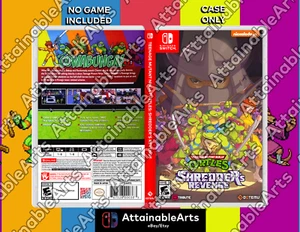 Teenage Mutant Ninja Turtles Shredder's Revenge - Nintendo Switch Custom Covers - Picture 1 of 1
