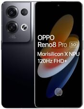 OPPO Reno8 Pro 5G 256GB 8GB RAM Glazed Black Unlocked CPH2357 Dual Sim Android