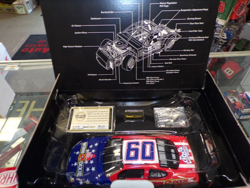 Mark Martin #60 Winn Dixie 2000 1:24 Team Caliber Proprietari Serie O60223OWS - Immagine 1 di 4