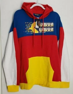 RARE Pac-Man Retro Pullover Hoodie Bandai Namco Licensed Men's Large NEW - Picture 1 of 3