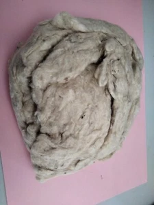 Tussah Silk Noil 50grams. - Imagen 1 de 2