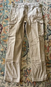 Carhartt Hose Herren 36x36 Biege Khaki Relaxed Fit Ripstop Cargo Grunge B342 DES - Bild 1 von 8