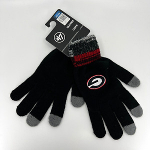 New '47 Georgia Bulldogs Winter Gloves Mens One Size Black Knit NCAA College