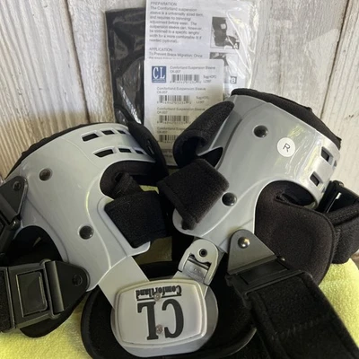 NEW - CL Comfortland RIGHT OA Knee Brace Hinged OA-200-R Black With Sleeve  - Image 1 of 3