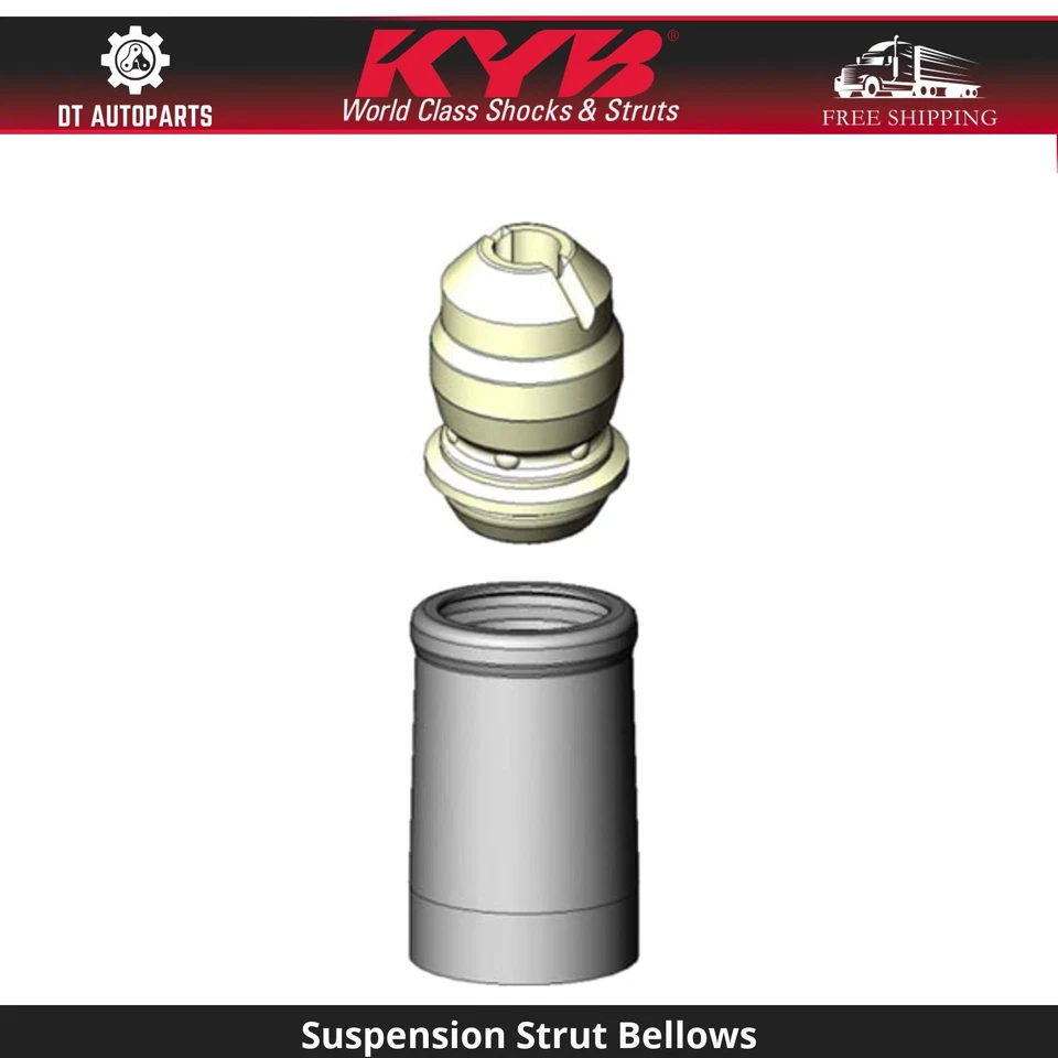 Para Audi A8 Quattro 1997-2003 suspensión puntal fuelle delantero KYB 1997 1998 1999 Foto 1 de 1