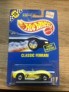 Tarjeta clásica Hot Wheels Main Line 1991 Ferrari #117 5665 Speed Points Card - Imagen 1 de 4
