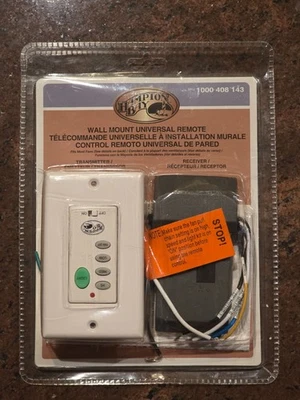 Hampton Bay 9050H Wall Mount Universal Remote Control - Image 1 of 2