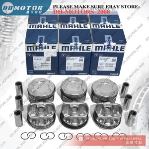 MAHLE 6X Pistons Φ84+0.5mm For BMW N55B30A F10 F20 F30 F80 M135i M235i X3 X6 X5 - Picture 1 of 6