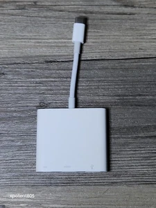 Apple USB-C Digital AV Multiport Adapter - Model A2119 - MW5M3AM / A Oryginalny OEM - Zdjęcie 1 z 11