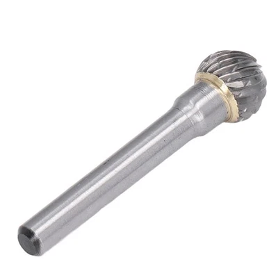 _Ball Shape Burrs File YG8 Alloy Double Cut Woodworking Carving Bit For Tool - Image 1 of 4