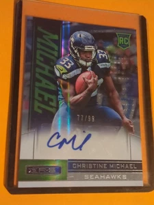 2013 Panini Rookies & Stars /99 Christine Michael #113 Auto RC - Picture 1 of 2