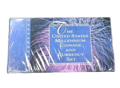 (2000) United States Millennium Coinage and Currency Set. Mint SEALED* - Image 1 of 2