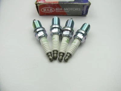 (4) New Genuine Spark Plugs OEM For 94-97 KIA Sephia, 97-02 Sportage 0K23A18110 - Image 1 of 3