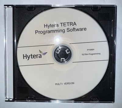 HYTERA PT-580H TETRA CPS PROGRAMMING SOFTWARE MULTI V WITH V3.09.13.406 CD ROM. - Image 1 of 2