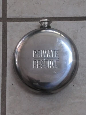 Wild Eye Designs Frasco de cadera redondo de 10 oz reserva privada recipiente de licor soporte para alcohol Foto 1 de 4