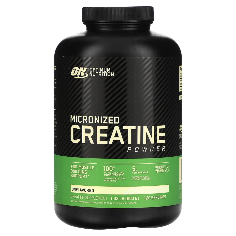 Optimum Nutrition Creatine Powder - Unflavored (600 Gram)