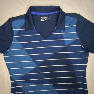 Женская рубашка-поло Nike Golf Tour Performance Dri-Fit большой короткий рукав с v-образным вырезом - Изображение 1 из 4
