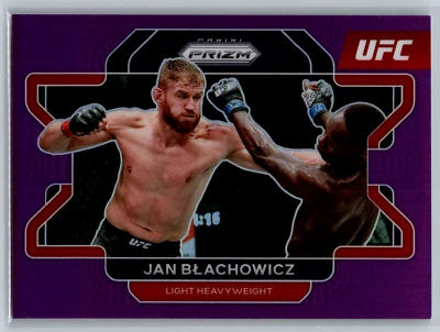 Jan Blachowicz 2022 Panini Prizm UFC Purple Prizm /149 #43 - Image 1 of 2