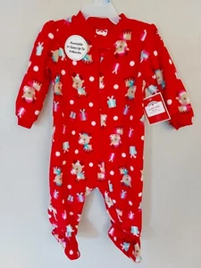 Holiday Time Baby Sleep And Play 3-6 Monate Rot Neu Mit Etikett - Bild 1 von 3