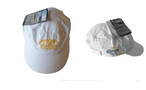 Gorra Corona Extra Commando Gráficos Blancos y Amarillos BNWT HOMBRE CAVE BRA BAR CERVEZ - Imagen 1 de 1