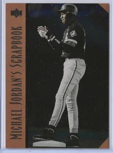 1995 Upper Deck Minor League Top Prospect Jordan's Scrapbook Michael Jordan HOF - Picture 1 of 2