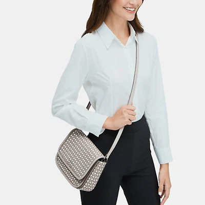 Nuevo Bolso de Hombro Kate Spade New York Saddle Blanco/Multi Envío Gratis Foto 1 de 3