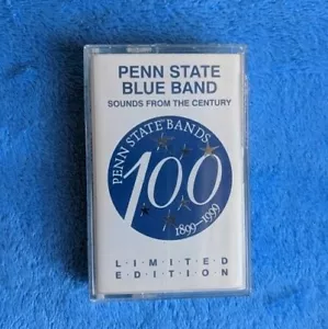 PENN STATE BLUE BAND 100th Anniversary Cassette Tape 1999 Limited Edition - Picture 1 of 3