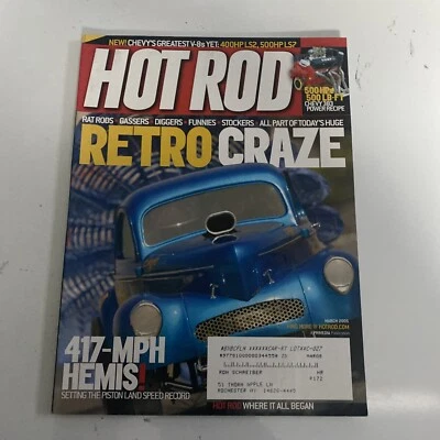 2005 Mar Hot Rod Magazine Retro Craze (MH428) - Image 1 of 3