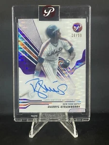 2024 Topps Pristine Darryl Strawberry Auto /99 PA-DST - Bild 1 von 2