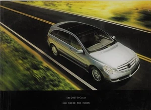 Mercedes-Benz Clase R 2007 folleto de ventas R350 R320 CDI R500 R63 AMG - Imagen 1 de 1