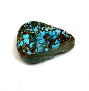 Cabochon turchese bisbee blu certificato naturale 16,55 ct pietra preziosa sfusa - Foto 1 di 5