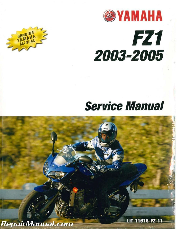 2003-2005 Yamaha FZ-1S SC Motorcycle Service Manual : LIT-11616-FZ-11 - Image 1 of 1