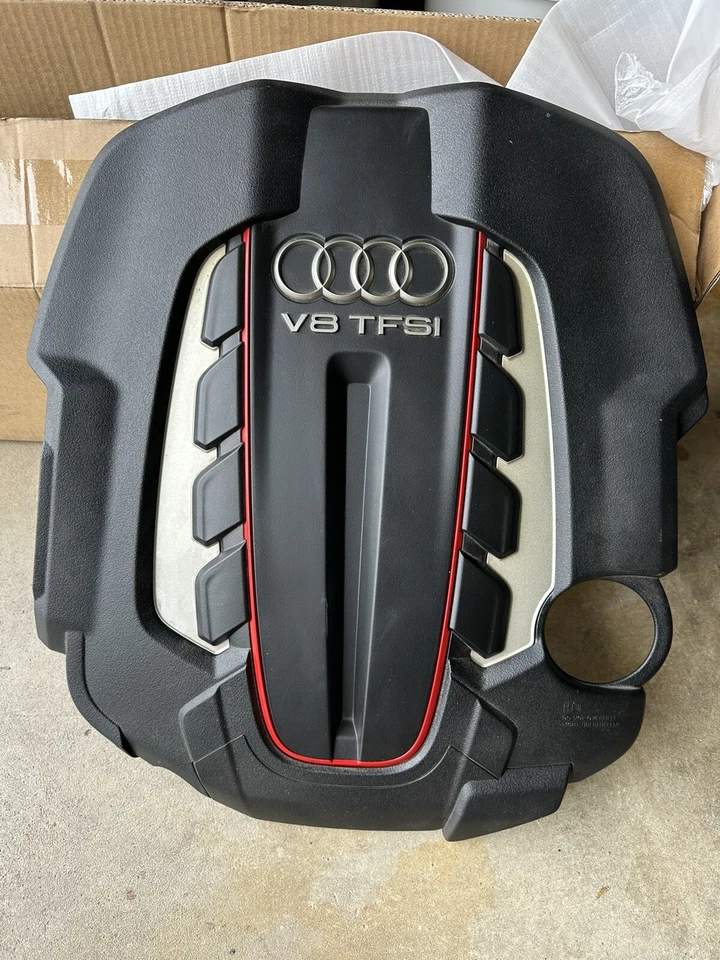 Крышка впускного коллектора двигателя/турбины для Audi S6 S7 V8 TFSI 13–18 годов выпуска от оригинального производителя - Изображение 1 из 3