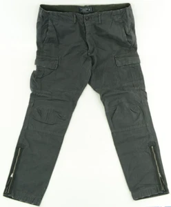 Abercrombie & Fitch Navy Blue Cargo Pants - 33W 32L - Picture 1 of 7