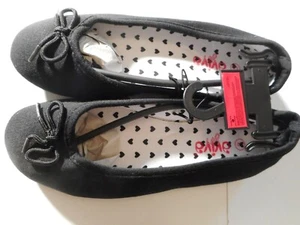 Schuhe Ballerinas schwarz Mädchen bequeme Schuhe Tanzkleidung Aviva Größe 12 - Bild 1 von 7