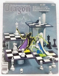 Dragon Monthly Adventure RPG Magazine Volume 86 Build your own Castle Jun 1984 - Bild 1 von 9