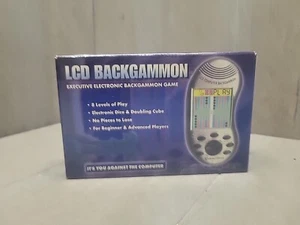 Vintage Excalibur Executive Electronic Backgammon Handheld Game Model No. 377 - Picture 1 of 2