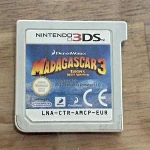MADAGASCAR 3 Nintendo DS 3DS 2DS PAL solo cartuccia - Foto 1 di 1