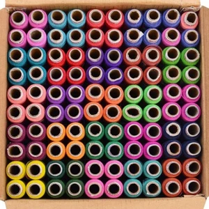 Polyester Thread Spools Sewing Threads Multipurpose Hand Sewing 25 Color 4 Each - Picture 1 of 9